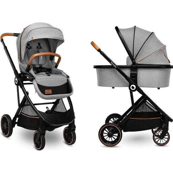 

Универсальная коляска 2 в 1 Lionelo RIYA GREY STONE