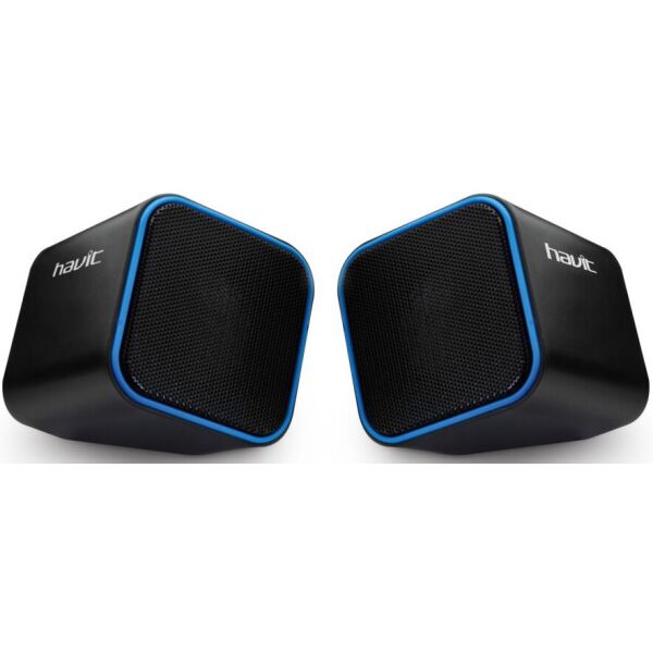 

Колонки 2.0 HAVIT HV-SK473 USB blue (23230)