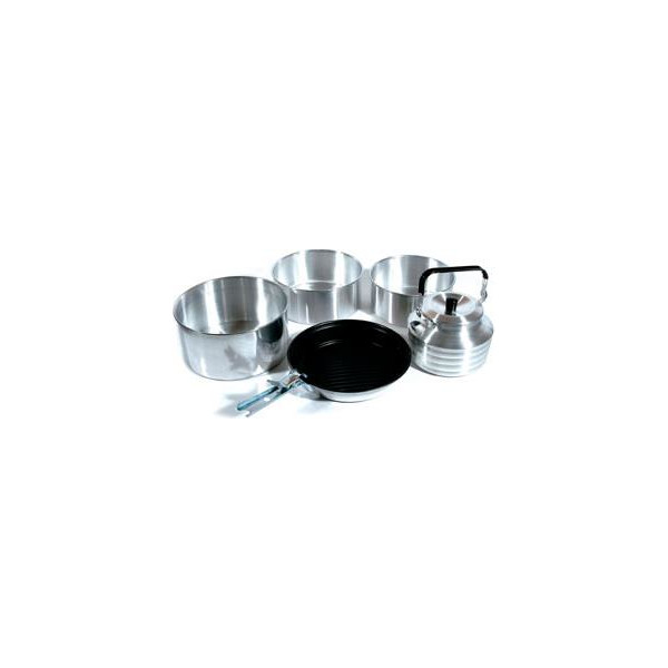 

Наборы посуды KingCamp CAMPER 4(KP3903) Silver