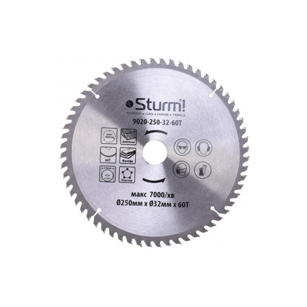 

Диск пильный Sturm 305х25,4 мм 40 зубов 9020-305-25-40T