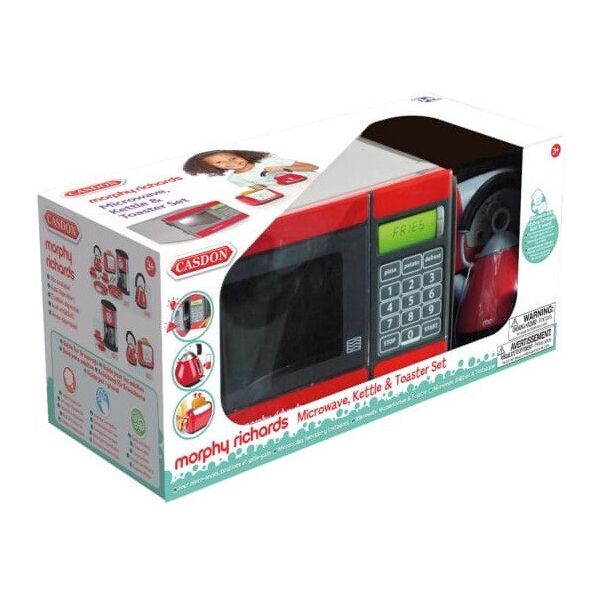 

Набор игрушечный микроволновая печь, Morphy Richards Casdon(5011551006804)