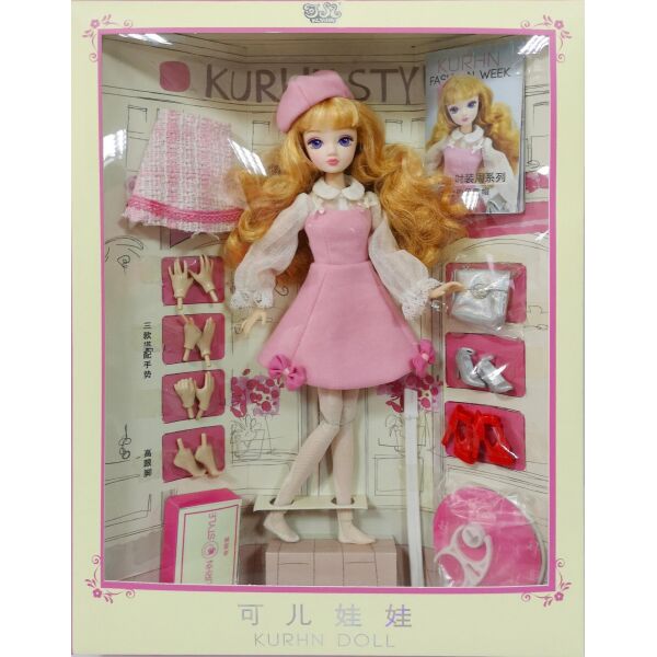 

Кукла Kurhn Модница #3083-1 Kurhn (6938142030835)