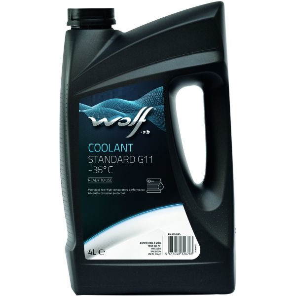 

Антифриз WOLF STANDARD G11 4L
