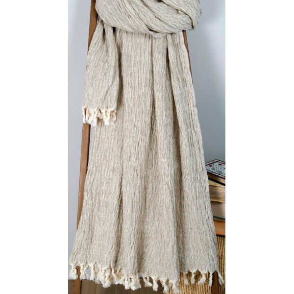 

Плед-накидка Barine - Wrinclet natural 160*220