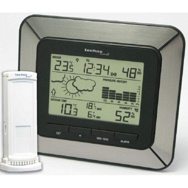 

Метеостанция Technoline WS9273 IT Alu/Black (DAS301292)