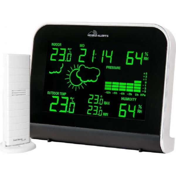 

Метеостанция Technoline Mobile Alerts MA10920 IT Black/Silver (MA10920)