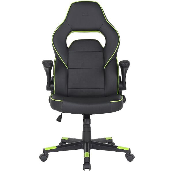 

Игровое кресло 2E GAMING HEBI Black/Green 2E-GC-HEB-BK