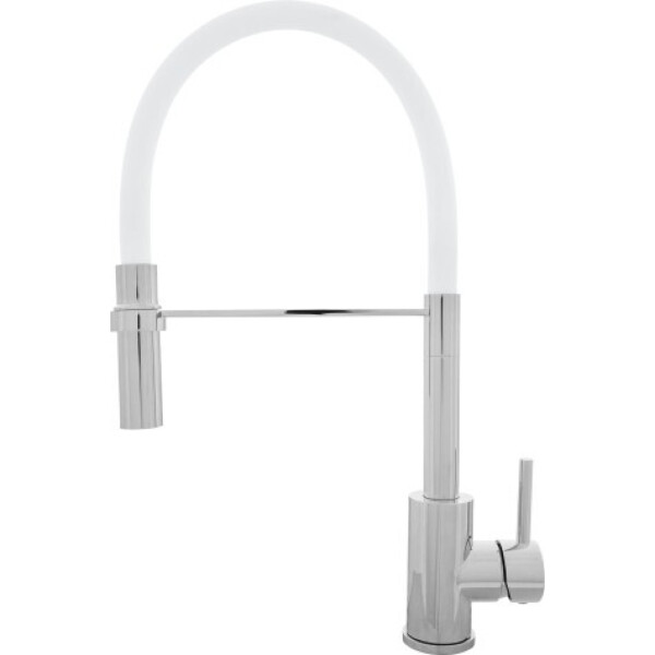 

Смеситель кухонный Kernau KWT 20 PO CHROME/WHITE