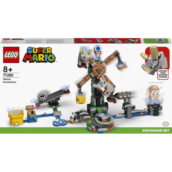 

LEGO® Super Mario Дополнительный набор «Нокдаун резноров» (71390)
