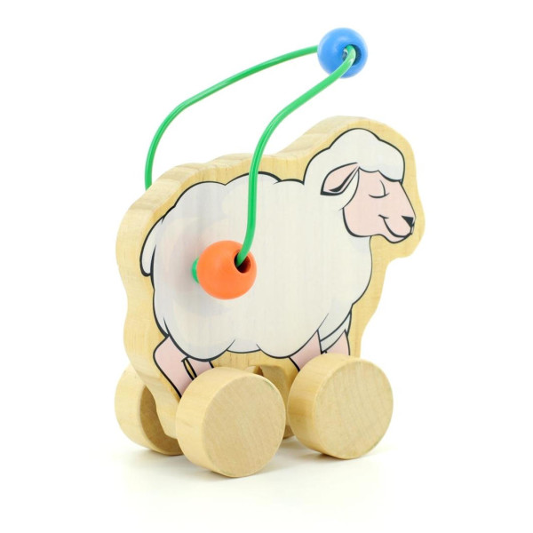 

Головоломка/Каталка Мир деревянных игрушек Овца (Д366)