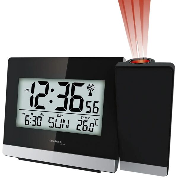 

Часы проекционные Technoline WT536 Black (WT536)