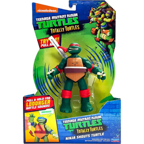 

Фигурка TMNT Черепашки-ниндзя с боевыми звуковыми эффектами Рафаэль 15 см (91676)