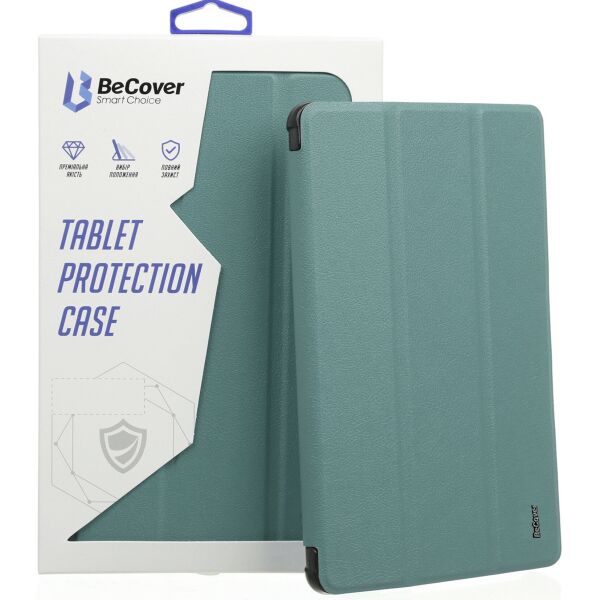 

Чехол-книжка Tri Fold Soft TPU BeCover для Apple iPad 10.2 2019/2020/2021 Dark Green (706737)