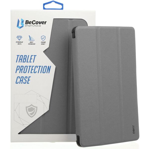 

Чехол-книжка Tri Fold Soft TPU BeCover для Apple iPad 10.2 2019/2020/2021 Gray (706735)