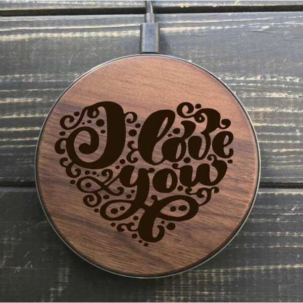 

SkinWood Black Fast Charge Love