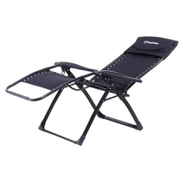 

Шезлонг KingCamp Deckchair Enlarged Style(KC3903) Black