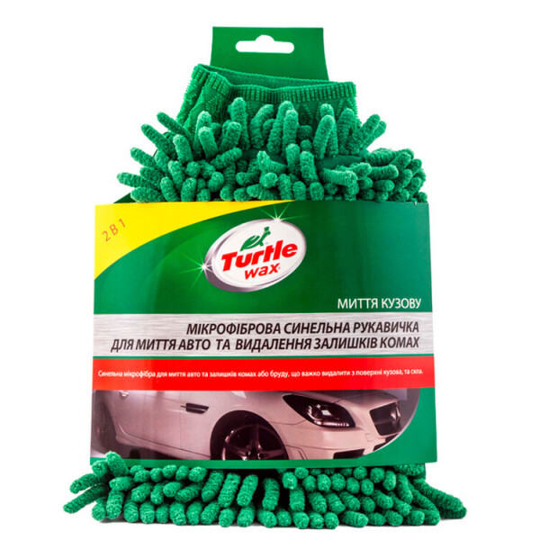 

Микрофибровая синельная перчатка для удаления следов насекомых Turtle Wax (5018857001397)