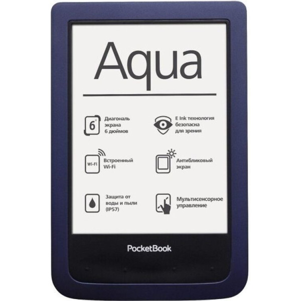 

Pocketbook 640 Aqua Blue Seller Refurbished
