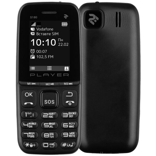 

2E S180 2021 Dual SIM Black