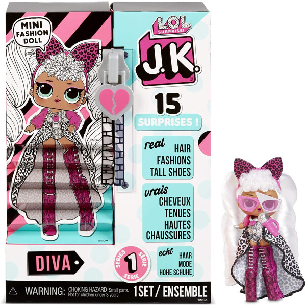 

Кукла ЛОЛ Сюрприз Дива Мини L.O.L. Surprise! JK Diva Mini Fashion Doll with 15 Surprises 570752E7C