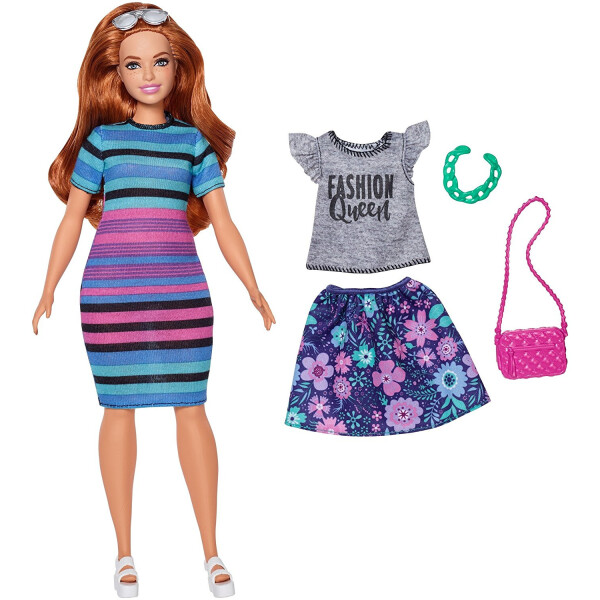 

Кукла Барби Модница Barbie Fashionista s Rainbow Rave Doll 84 FJF69
