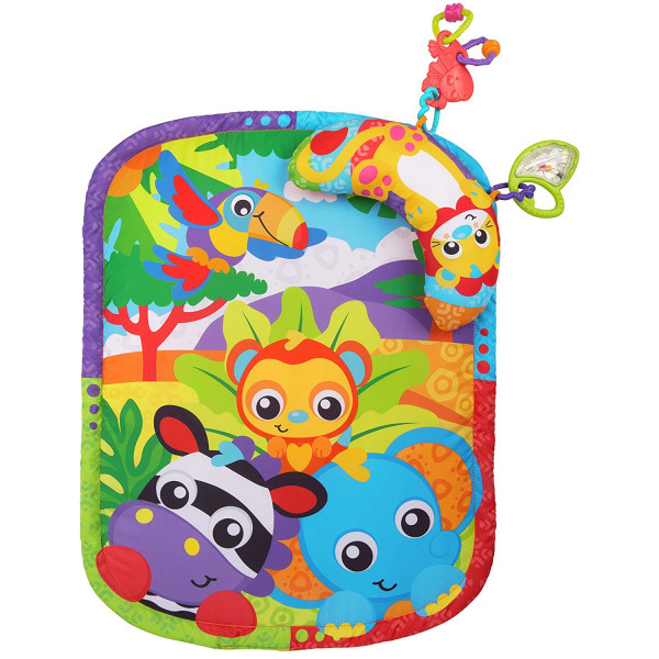 

Развивающий коврик Playgro Зоопарк с подушечкой (0186988)