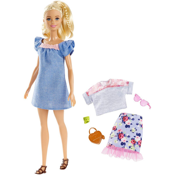 

Кукла Barbie Путешествие с набором одежды Pink Passport Fashion Doll Gift Set DMR47