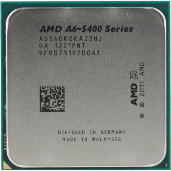 

Процессор AMD A6 X2 5400K (Socket FM2) Tray (AD540KOKA23HJ) из разборки