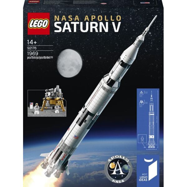 

LEGO® Ideas Ракетно-космическая система НАСА Сатурн-5-Аполлон (92176)