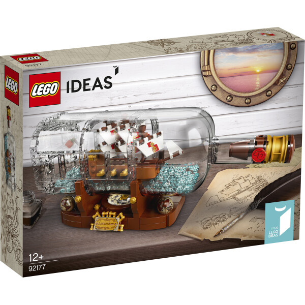 

LEGO® Ideas Корабль в бутылке (92177)