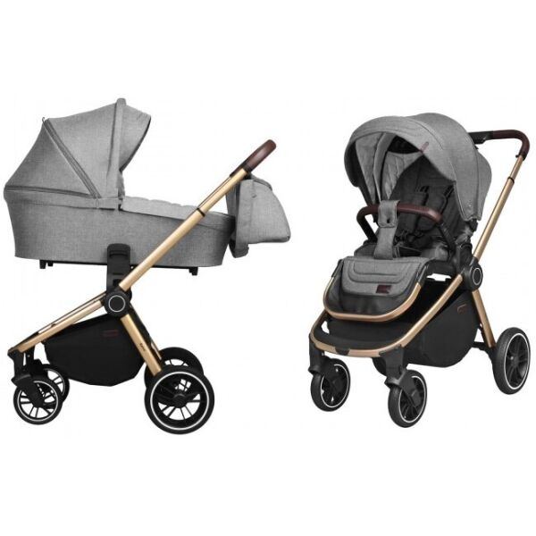 

Коляска универсальная CARRELLO Epica CRL-8510 (2in1) Silver Grey + дождевик /1/