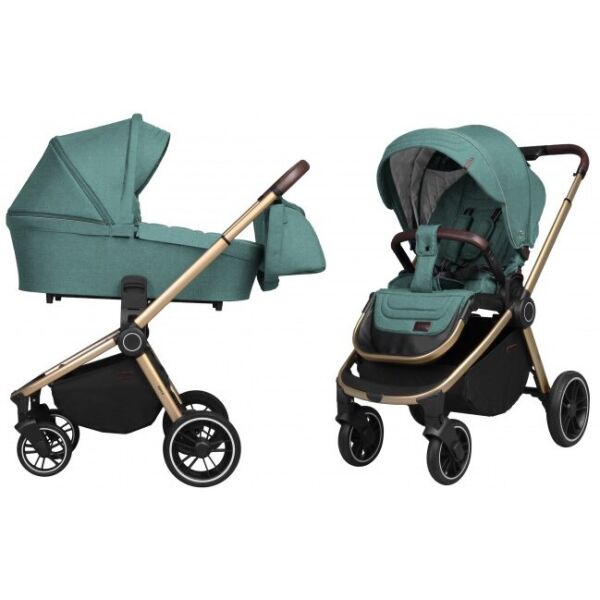 

Коляска универсальная CARRELLO Epica CRL-8510 (2in1) Tea Green + дождевик /1/
