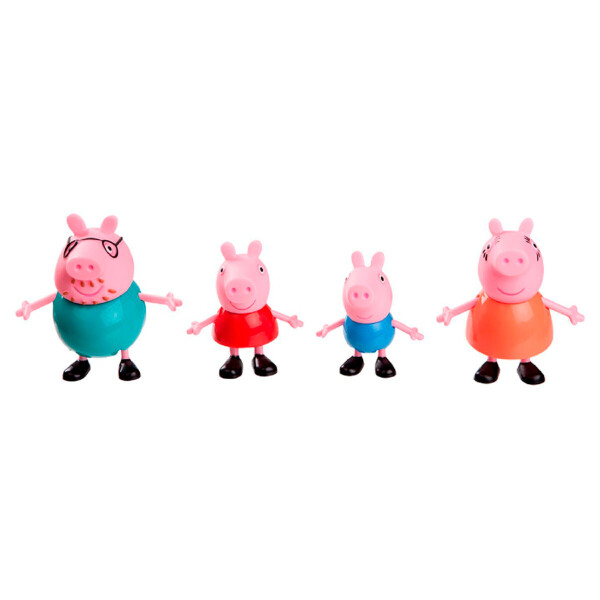 

Набор фигурок Peppa Pig Семья Пеппы - Мама, Папа, Пеппа и Джордж (92610)