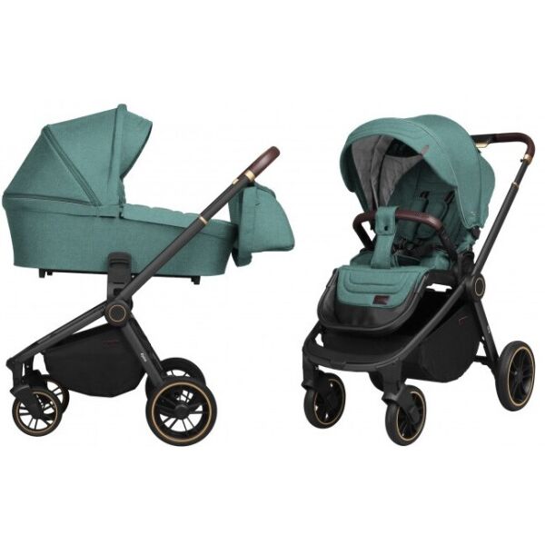 

Коляска универсальная CARRELLO Epica CRL-8510/1 (2in1) Tea Green +дождевик /1/