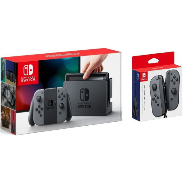 

Nintendo Switch Gray + Дополнительный набор Joy-Con