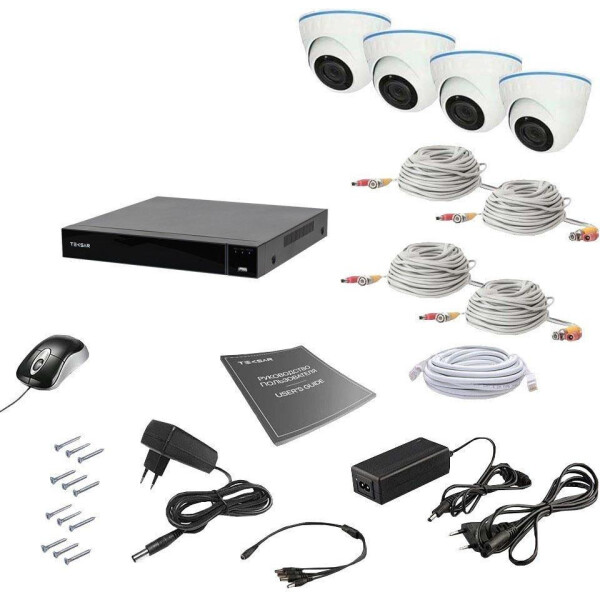 

Комплект видеонаблюдения Tecsar AHD 4IN 8MEGA