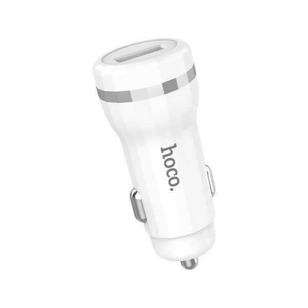 

Автомобильное зарядное устройство Hoco Z27 White (2.4A)