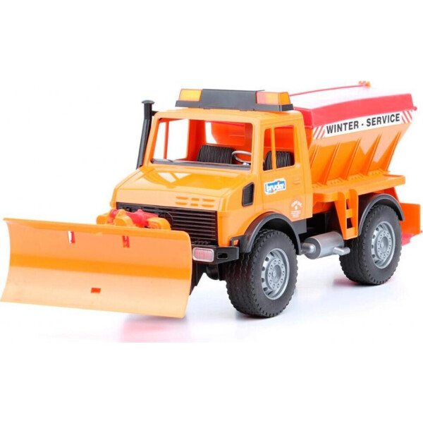 

Спецтехника Bruder снегоуборочный автомобиль MB Unimog, М1:16 (02572)