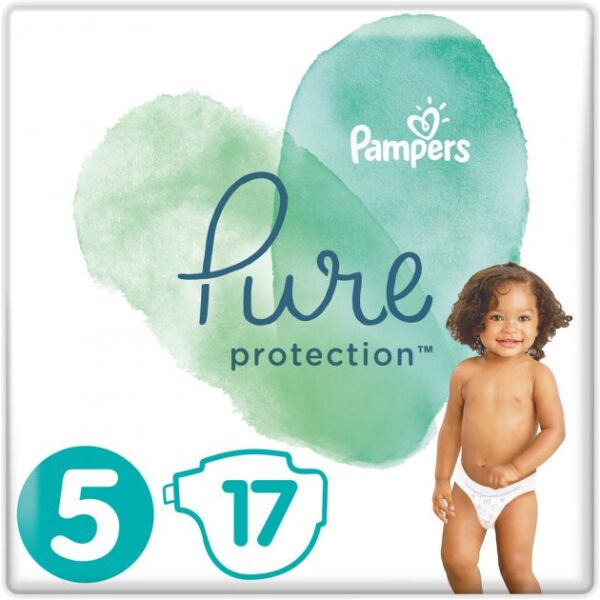 

Подгузники Pampers Pure Protection Размер 5 Junior 11-16 кг 17 шт. (8001841023335)