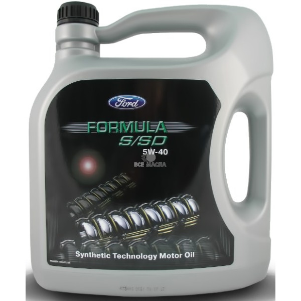 

Моторное масло OE Ford Formula S/SD 5W-40, 5л (14E9D1)