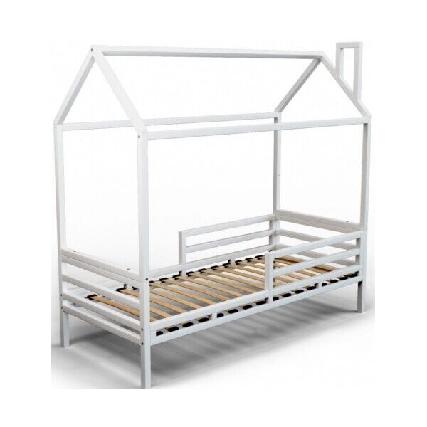 

Кровать IngVart Дом SKU34000-01, белый (17322)