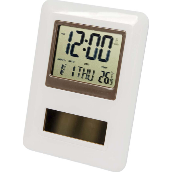 

Настольные часы SOLAR 2483 Solar Белый 12х9см
