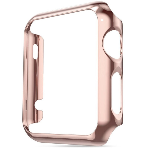 

Ультратонкий чехол Coteetci розовое золото для Apple Watch 2 42мм