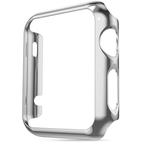 

Ультратонкий чехол Coteetci серебристый для Apple Watch 2 42мм