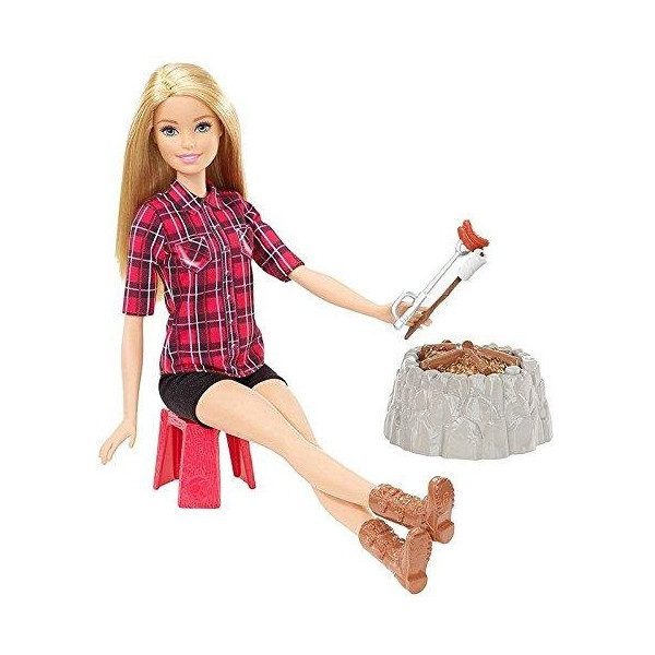 

Mattel Barbie Набор Отдых у костра (FDB43)