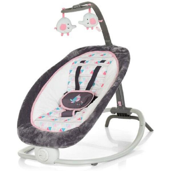 

Шезлонг-качалка Mastela 6917 Grey Pink