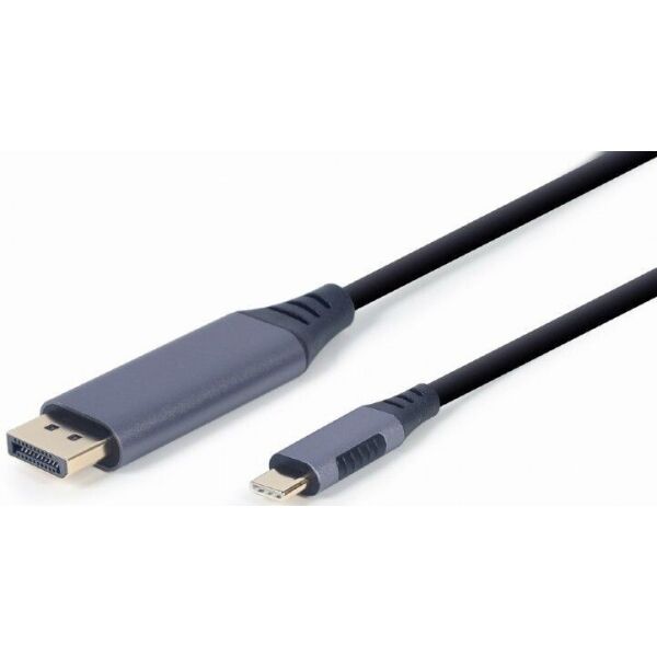 

Кабель Cablexpert USB-C на DisplayPort, 4K 60Hz, 1.8м (CC-USB3C-DPF-01-6)