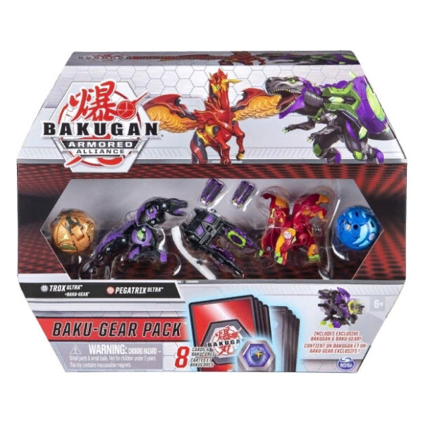 

Игровой набор с фигурками Spin Master Bakugan Armored Alliance: Трокс и Пегатрикс (SM64444-2)