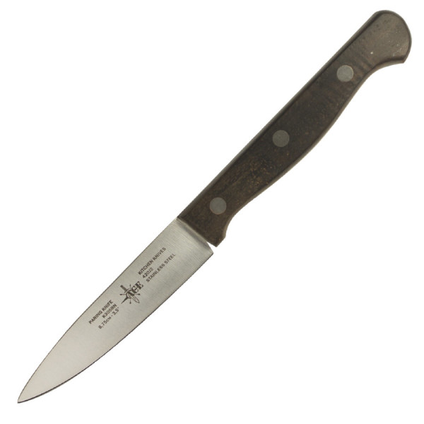 

ACE K305BN Paring knife,деревян.ручка,коричн.