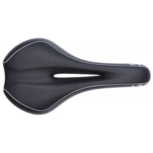 

Седло Green Cycle GSD-283 Sport Unisex, стальные рейлы, черное (SAD-32-53)